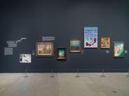 Installation view Surrealism Beyond Borders.