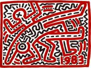 Keith Haring (1958–1990), Untitled, 1983.