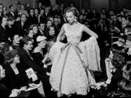 Givenchy fashion show in the 1950s