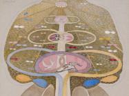 Hilma af Klint, Tree of Knowledge, No. 1, 1913-1915 detail of