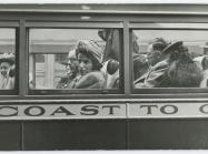 Esther Bubley, Coast to Coast, SONJ, 1947. Gelatin silver print, 6 1/2 x 10 inches.