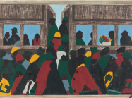 Jacob Lawrence migration painting