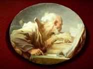 Jean-Honoré Fragonard, Philosopher Reading, c. 1776. Still from the ARTCENTO video "FRAGONARD, vendu 7.686.000 euros frais compris le 26 juin 2021 à Épernay".