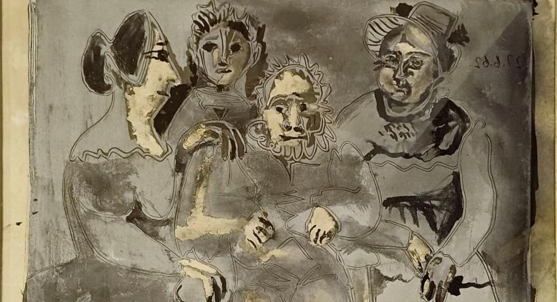 'Family Portrait' (1964) by Pablo Picasso - Museo Soumaya - Mexico