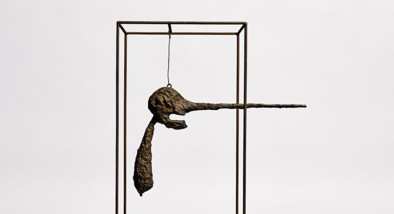 Alberto Giacometti, Le Nez, Conceived in 1947 (this version conceived in 1949 and cast in 1965).