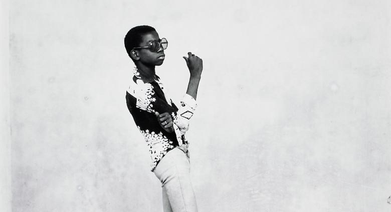 Malick Sidibe (1935-2016), Un yéyé en position. Estimated at $4,000 - 6,000. Courtesy Bonhams.