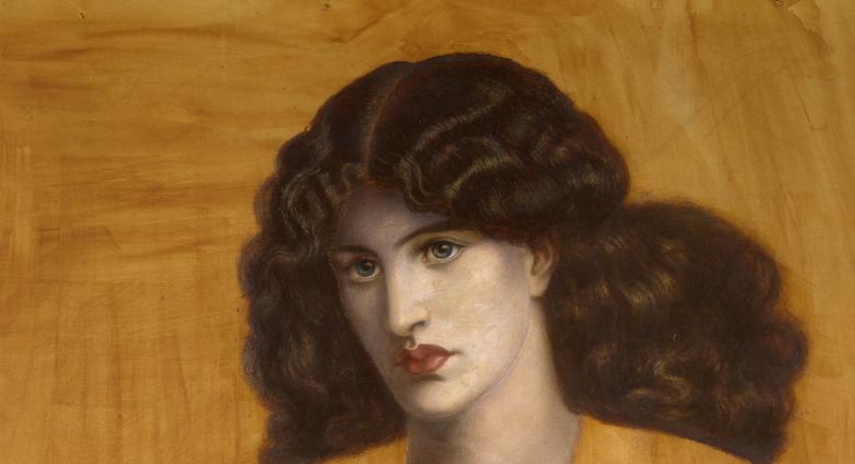 Dante Gabriel Rossetti, British, 1828–1882,  La Donna della Finestra, 1881