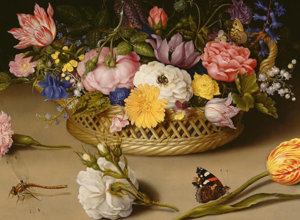 Ambrosius Bosschaert's "Flower Still Life"