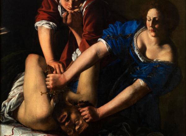 Artemisia Gentileschi, Judith and Holofernes, ca. 1612–17. Oil on canvas. Museo e Real Bosco di Capodimonte.