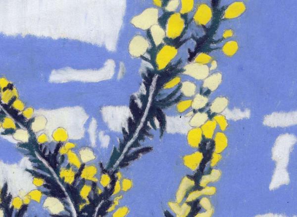 Marie Jacotey, Fleurs in da sky (detail).