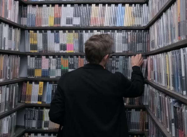 Screen capture from Criterion's "Willem Dafoe’s Closet Picks"