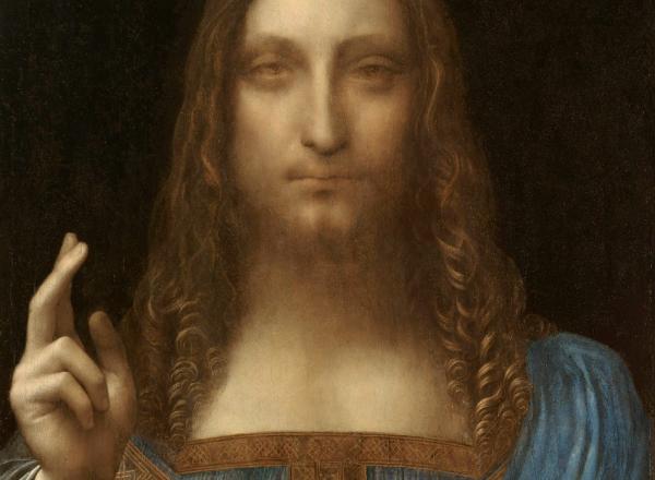 Leonardo da Vinci, Salvator Mundi, c.1500, oil on walnut