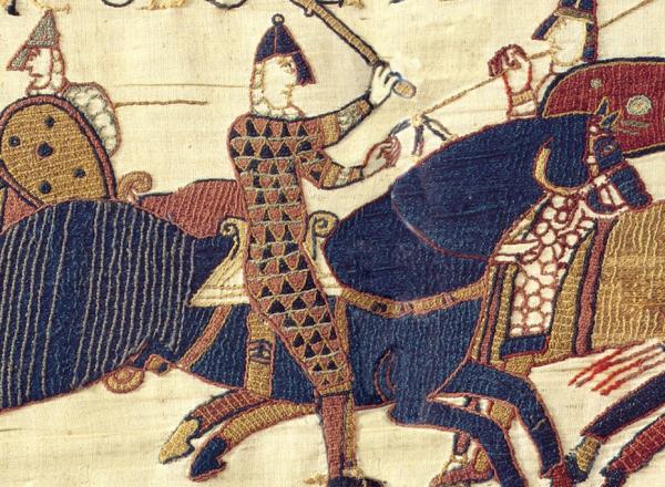 Bayeux Tapestry Detail of knights