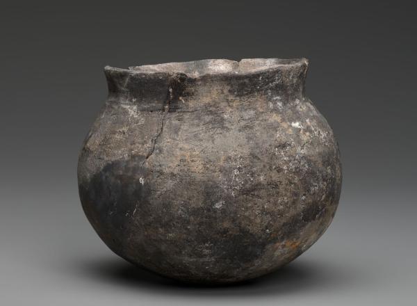 Unknown, Slave-Made “Colonoware” Vessel, 1700–1800. Earthenware. Charleston County, South Carolina.