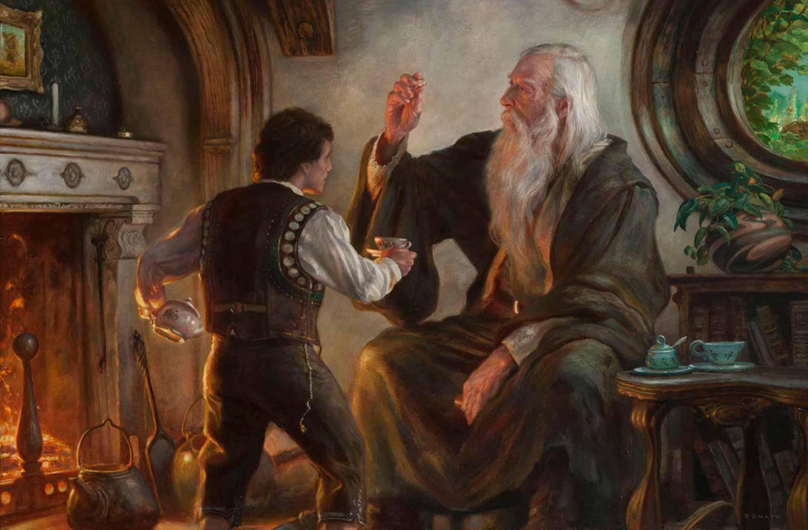 Donato Giancola, Bag End: Shadows of the Past